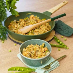 Discount Lightweight Non-Stick Frying Pan, Green, BPA Free Pots & Pans