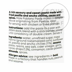 Mole Poblano Paste, 190g Mexican Ingredients|Sauces & Condiments