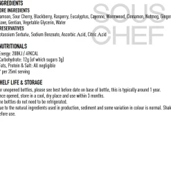 New Rich Berry Non-Alcoholic Spirit, 500ml Ingredients Brands|Drinks