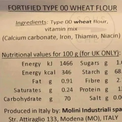Discount 00 Flour, 1kg Italian Ingredients|Baking Ingredients