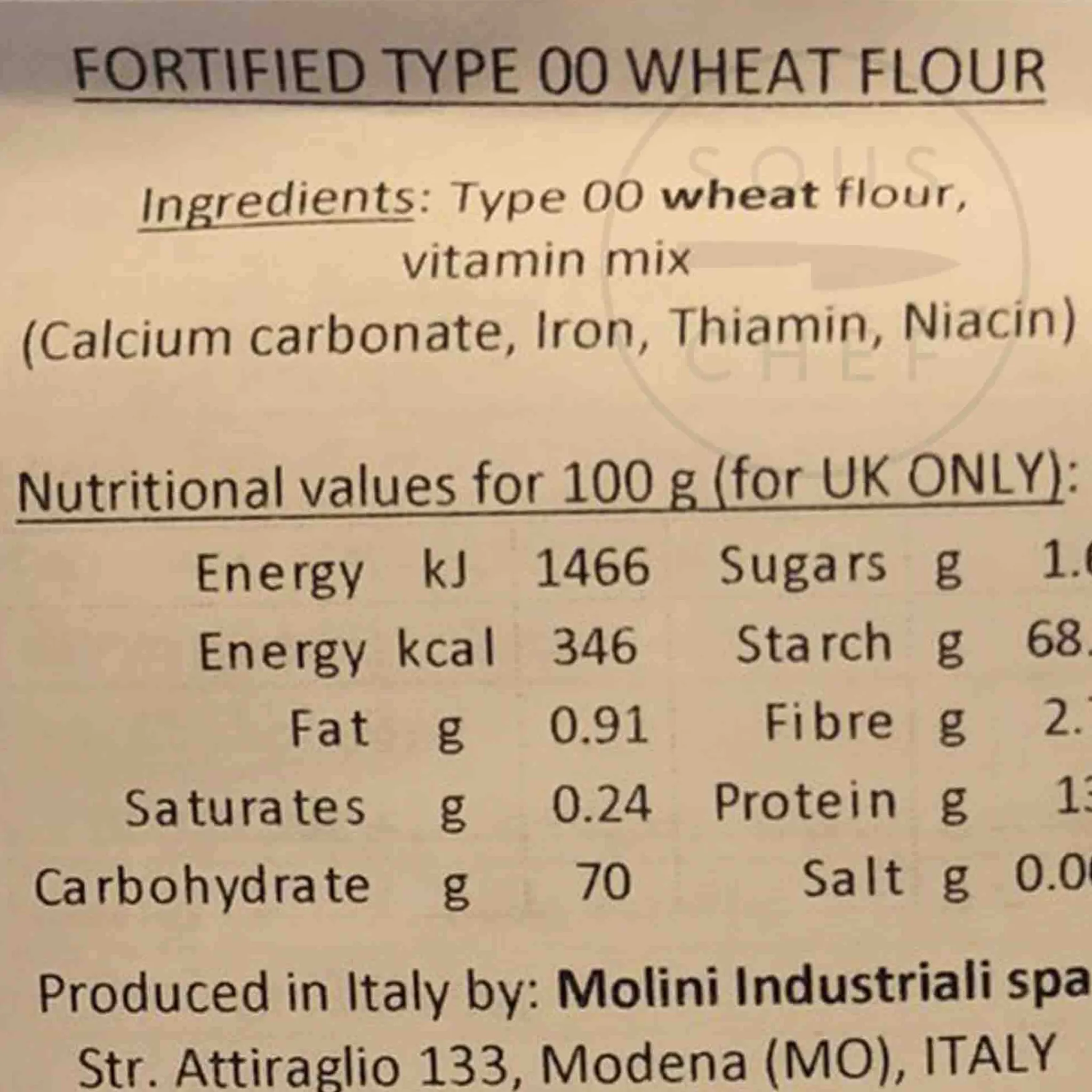 Discount 00 Flour, 1kg Italian Ingredients|Baking Ingredients