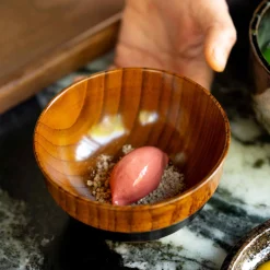 Online Dantsuki Jujuba Wood Soup Bowl, 12cm Japanese Ingredients|Japanese Tableware