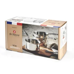 Hot Affinity 3 Piece Saucepan Set Pots & Pans