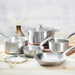 Clearance Alchimy 5 Piece Cookware Set with Lids Pots & Pans