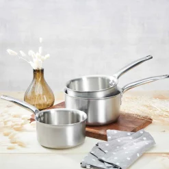 Best Alchimy 3 Piece Saucepan Set Pots & Pans