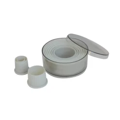 Best Box of 9 Smooth Round Pastry Cutters French Ingredients|Kitchen Tools & Utensils