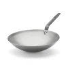 Online Carbone Plus Round Based Wok, 35cm Pots & Pans