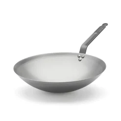 Online Carbone Plus Round Based Wok, 35cm Pots & Pans