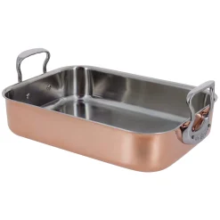 Outlet Copper & Stainless Steel Roasting Tin, 35cm x 25cm Pots & Pans|Baking Supplies & Equipment