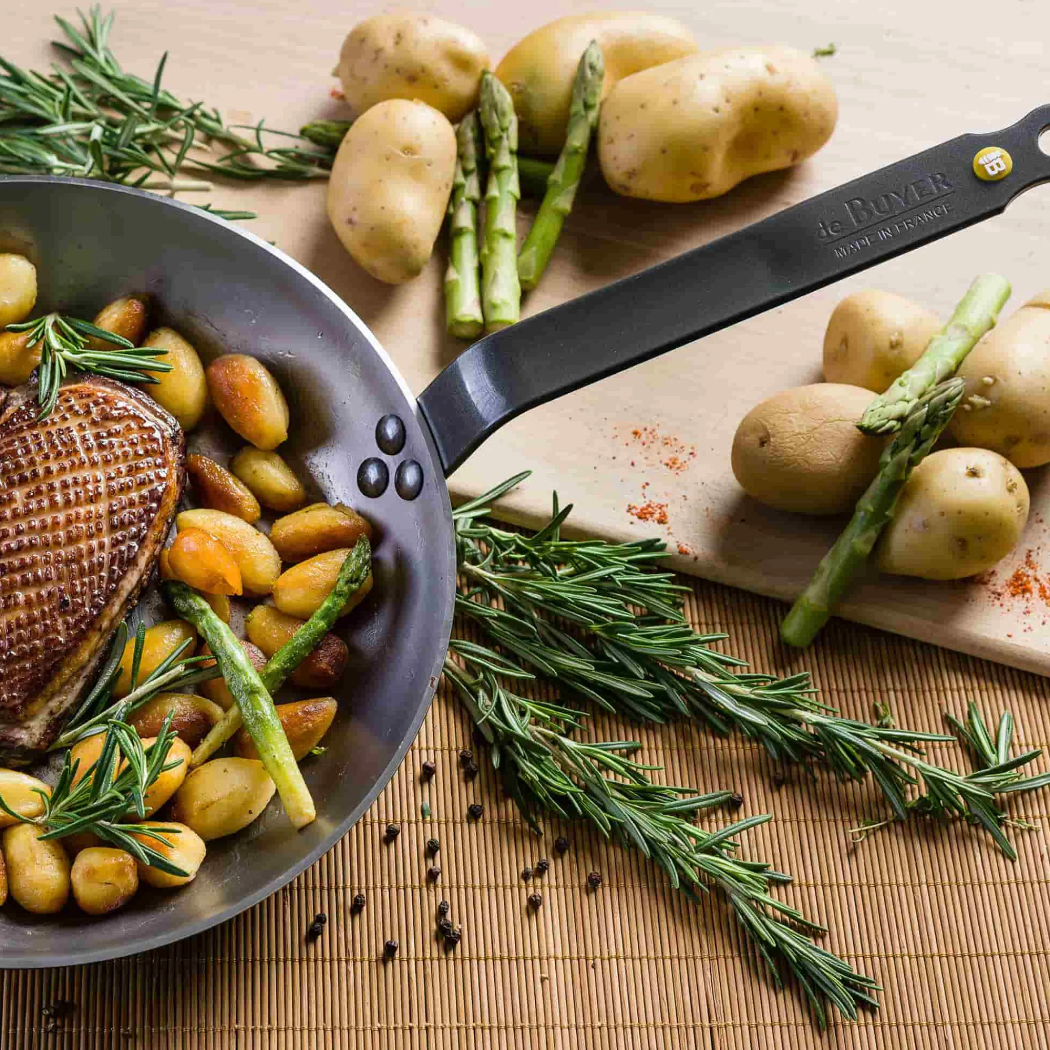 Sale Mineral B Frying Pan, 28cm French Ingredients|Pots & Pans