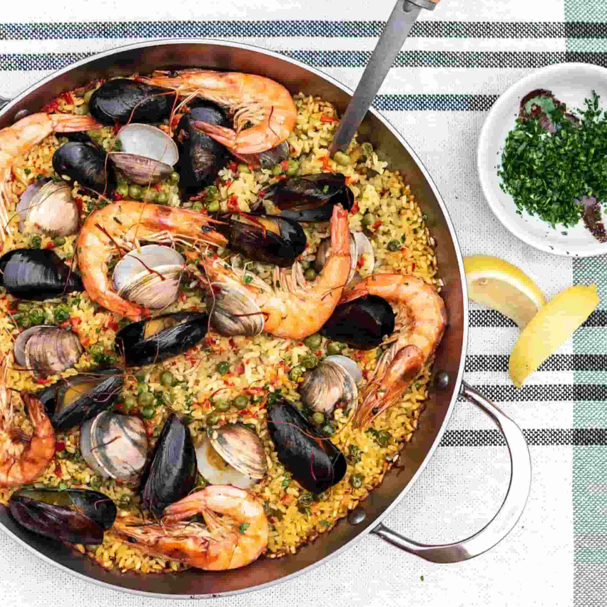 Discount Mineral B Paella Pan, 32cm Spanish Ingredients|Pots & Pans