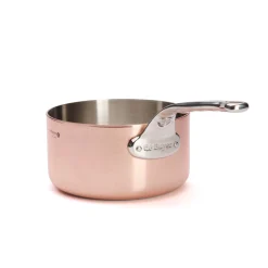 Clearance Prima Matera Induction Copper Saucepan with Stainless Steel Handle Pots & Pans
