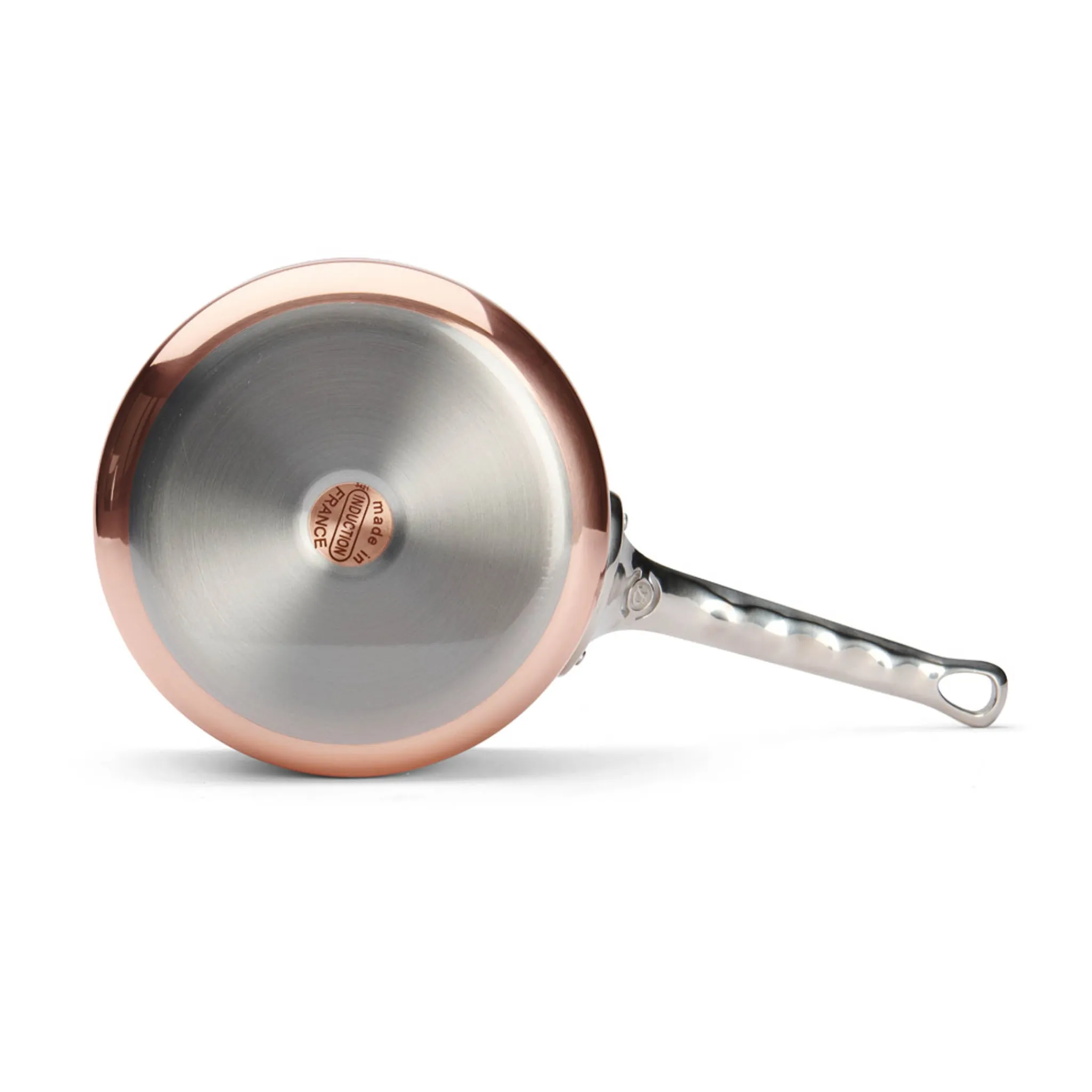 Clearance Prima Matera Induction Copper Saucepan with Stainless Steel Handle Pots & Pans