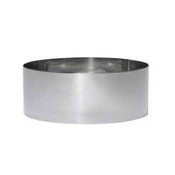 New Stainless Steel High Pastry Ring, 24cm French Ingredients|Baking Supplies & Equipment