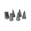 Clearance 6 Stainless Steel Piping Nozzles French Ingredients|Kitchen Tools & Utensils