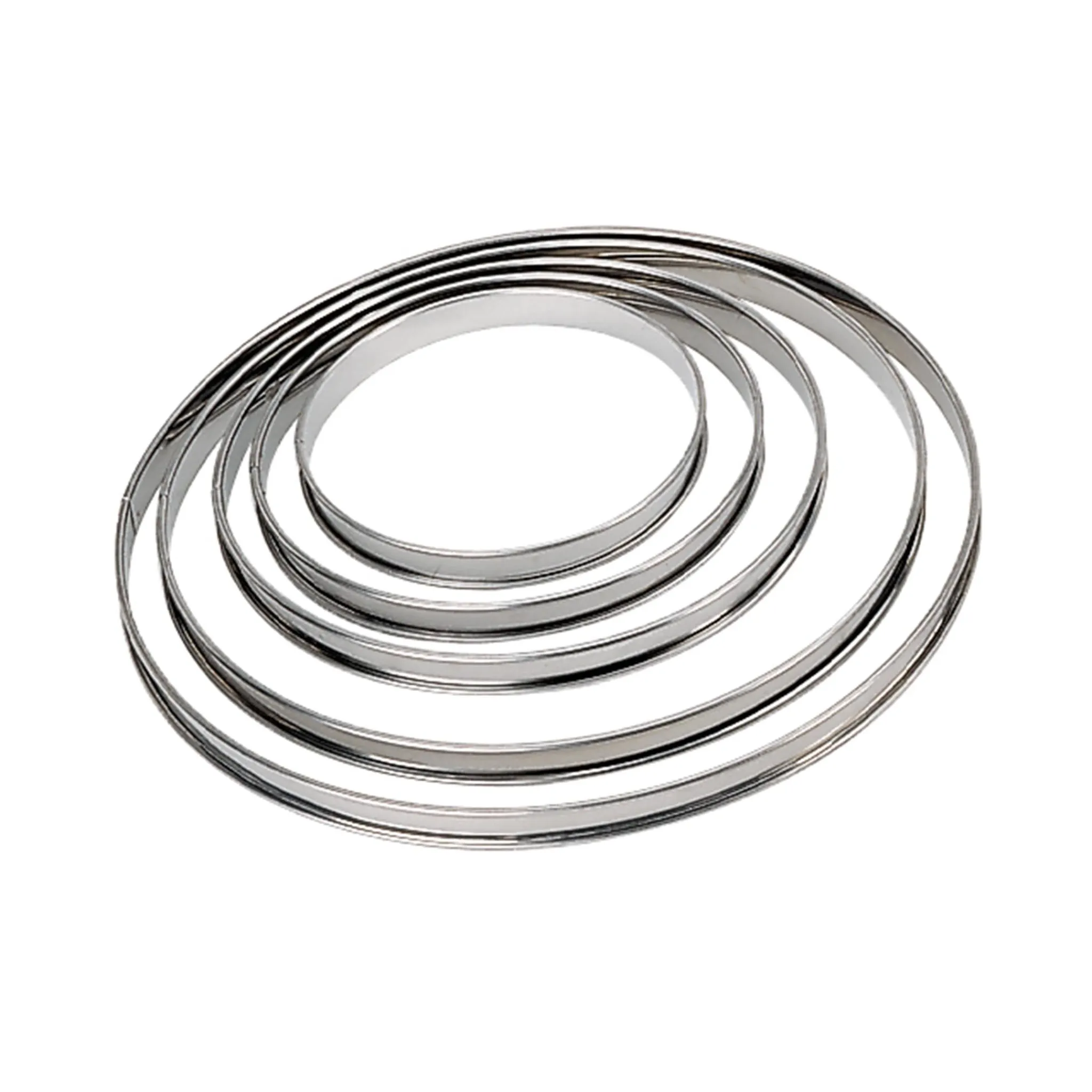 Hot Stainless Steel Tart Ring, 20cm French Ingredients|Baking Supplies & Equipment