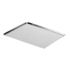 Hot Stainless Steel Tray - Oblique Edges French Ingredients|Baking Supplies & Equipment