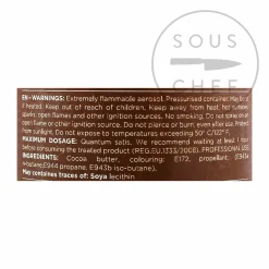 Clearance Brown Velvet Spray, 400ml French Ingredients|Baking Ingredients