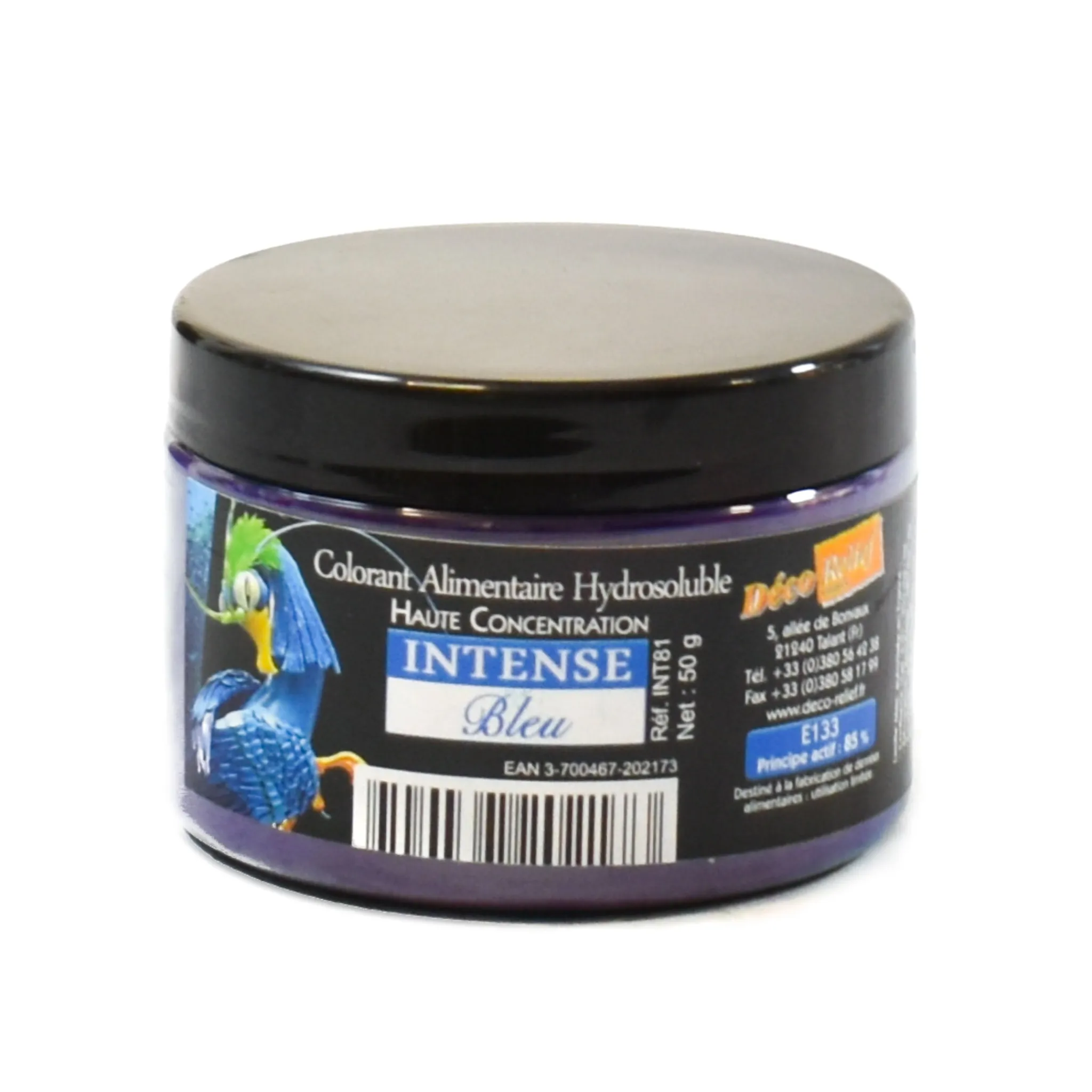 Clearance Intense Blue Food Colour, 50g Ingredients Brands|Baking Ingredients