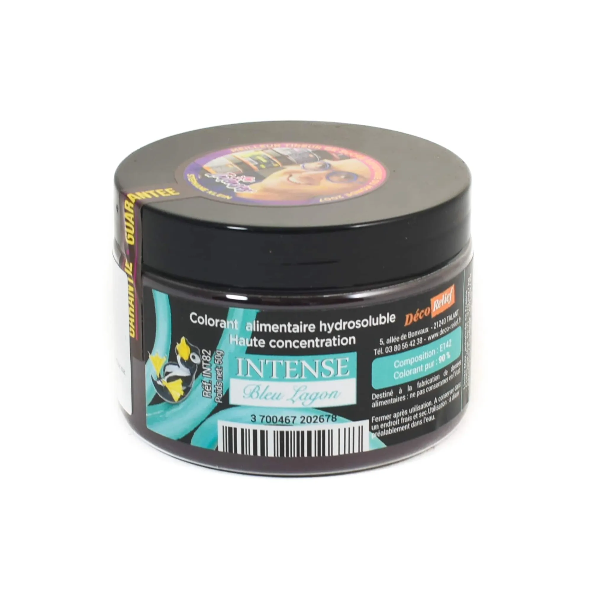 Clearance Intense Blue Lagoon Food Colour, 50g Ingredients Brands|French Ingredients