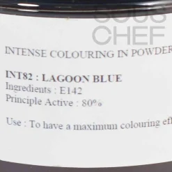 Clearance Intense Blue Lagoon Food Colour, 50g Ingredients Brands|French Ingredients