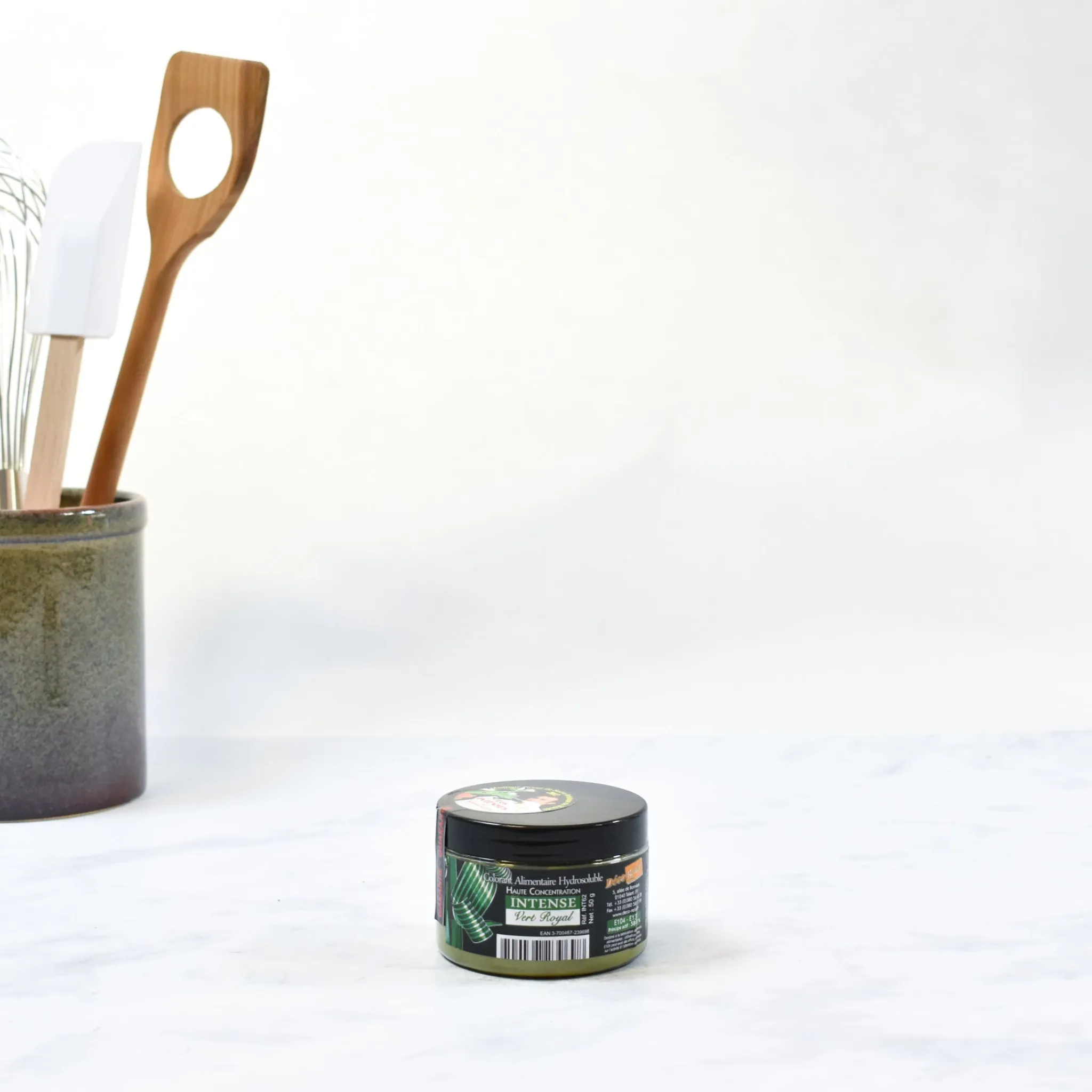 Outlet Intense Green Food Colour, 50g Ingredients Brands|Baking Ingredients