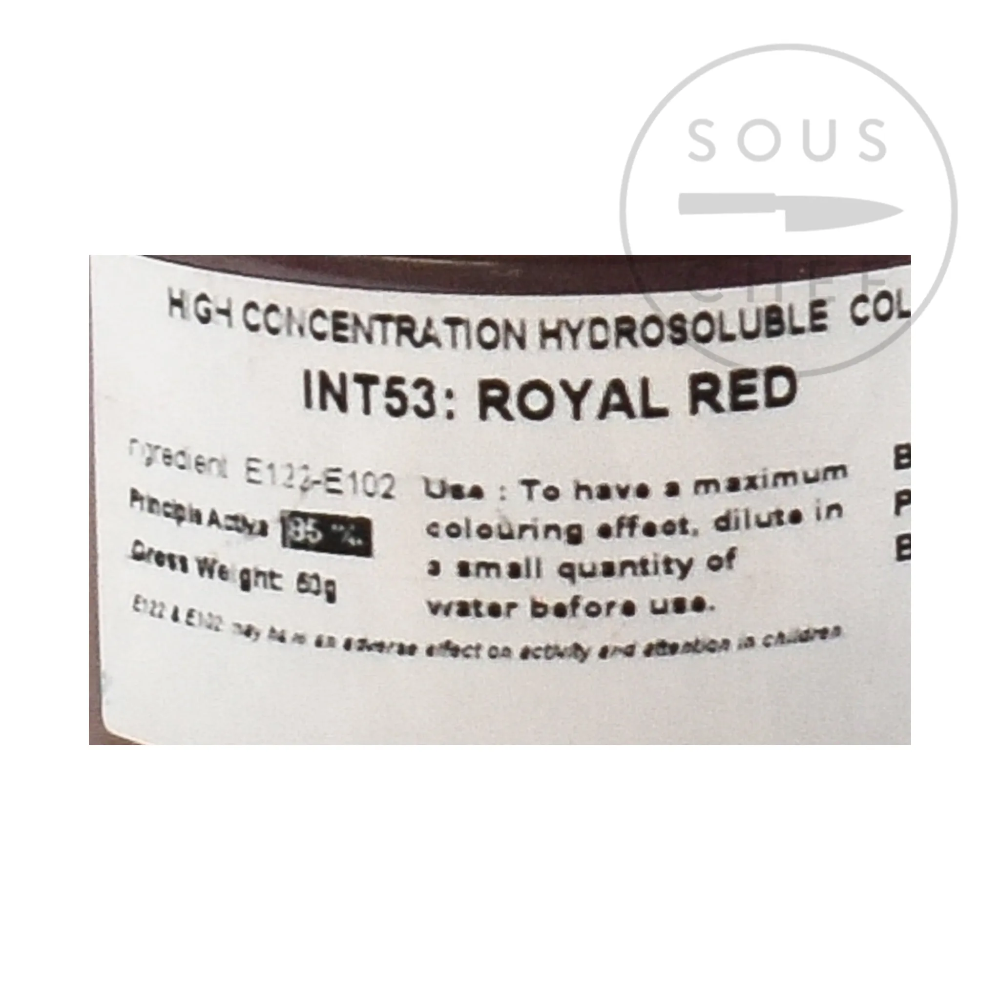 Best Intense Royal Red Food Colour, 50g Ingredients Brands|Baking Ingredients
