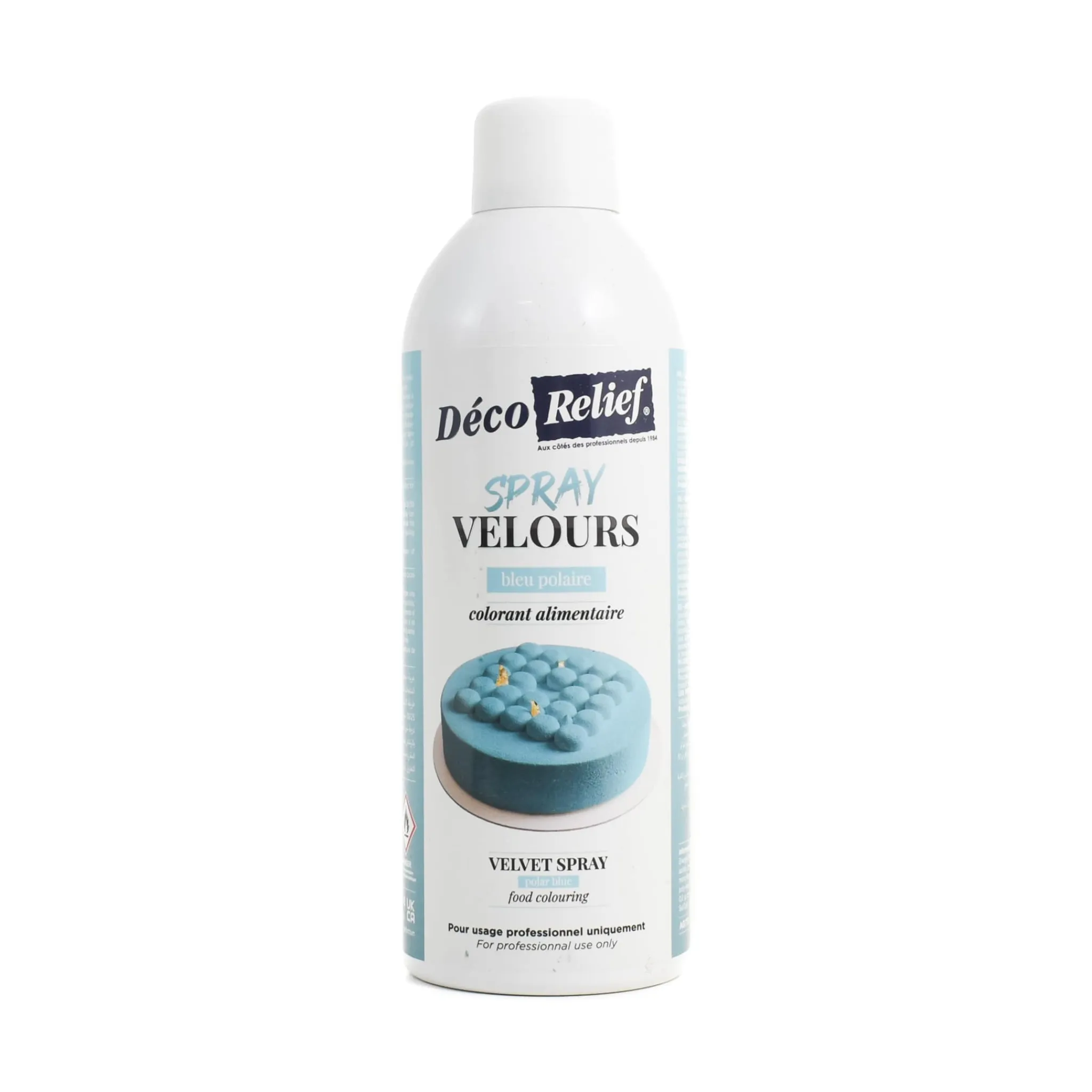 Hot Polar Blue Velvet Spray, 400ml Ingredients Brands|Baking Ingredients
