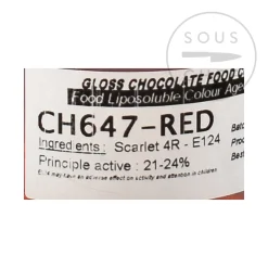 Best Red Gloss Food Colour for Chocolate, 20g Ingredients Brands|Chocolate & Sweets