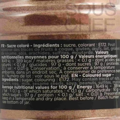 Clearance Rose Gold Sugar Glitter, 160g Ingredients Brands|Baking Ingredients