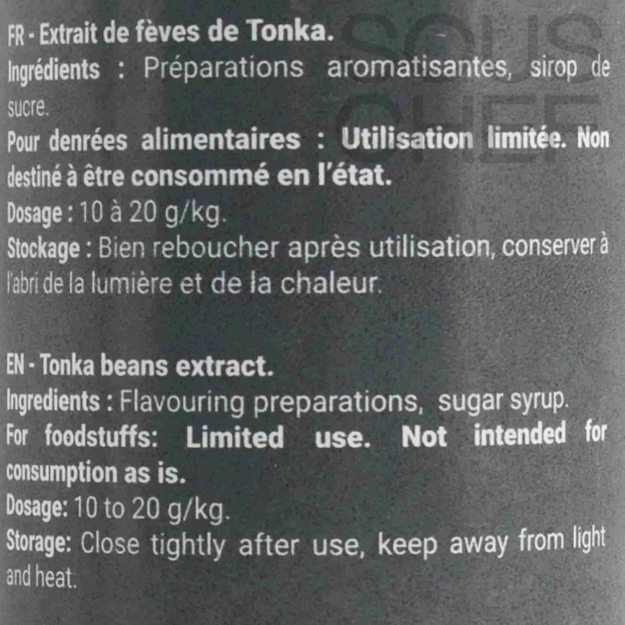 Online Tonka Bean Extract, 100ml Ingredients Brands|Baking Ingredients