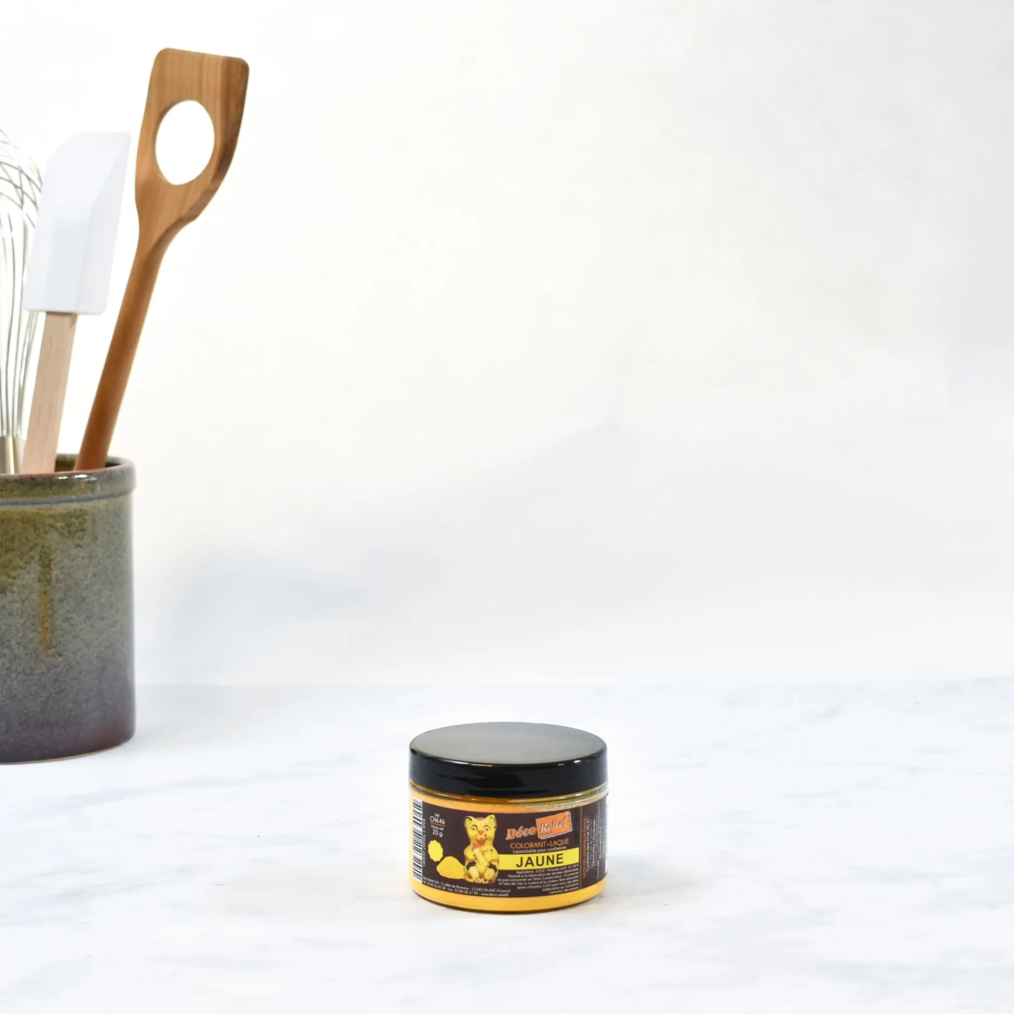 Yellow Gloss Food Colour For Chocolate, 20g Ingredients Brands|Chocolate & Sweets