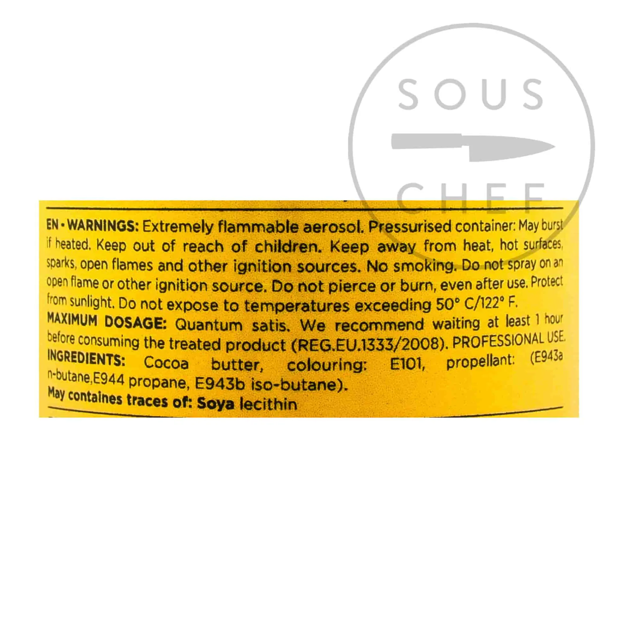 Sale Yellow Velvet Spray, 400ml Ingredients Brands|French Ingredients