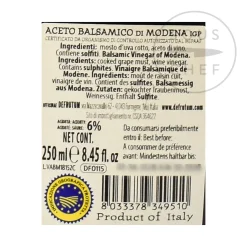 Best Balsamic Vinegar IGP 8 yr Aged - 4 Crowns, 250ml Ingredients Brands|Italian Ingredients