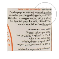 Clearance Salsa Mojo Picon Rojo Spanish Ingredients|Sauces & Condiments