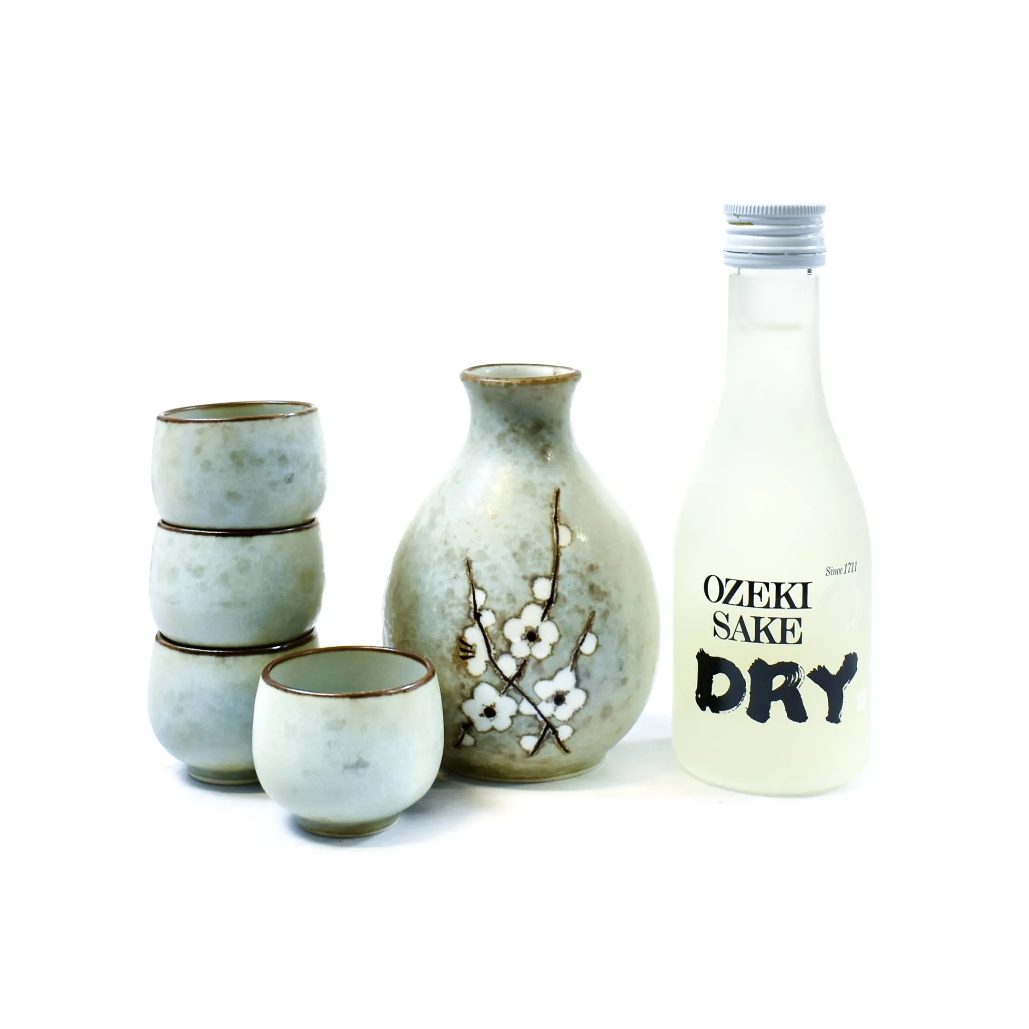 Outlet Deluxe Sakura Sake Set With Sake Tableware Brands|Japanese Ingredients