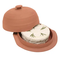 Online Terracotta Cheese Baker with Lid, 17.5cm Baking Supplies & Equipment