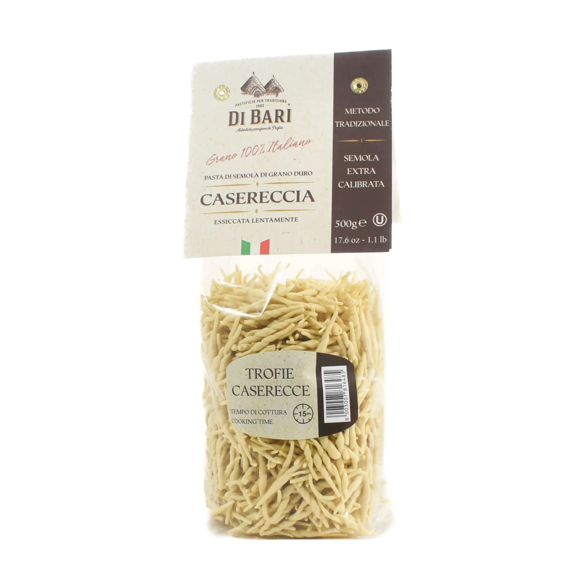 Discount Di Bari Trofie Pasta, 500g Ingredients Brands|Pasta, Rice & Beans