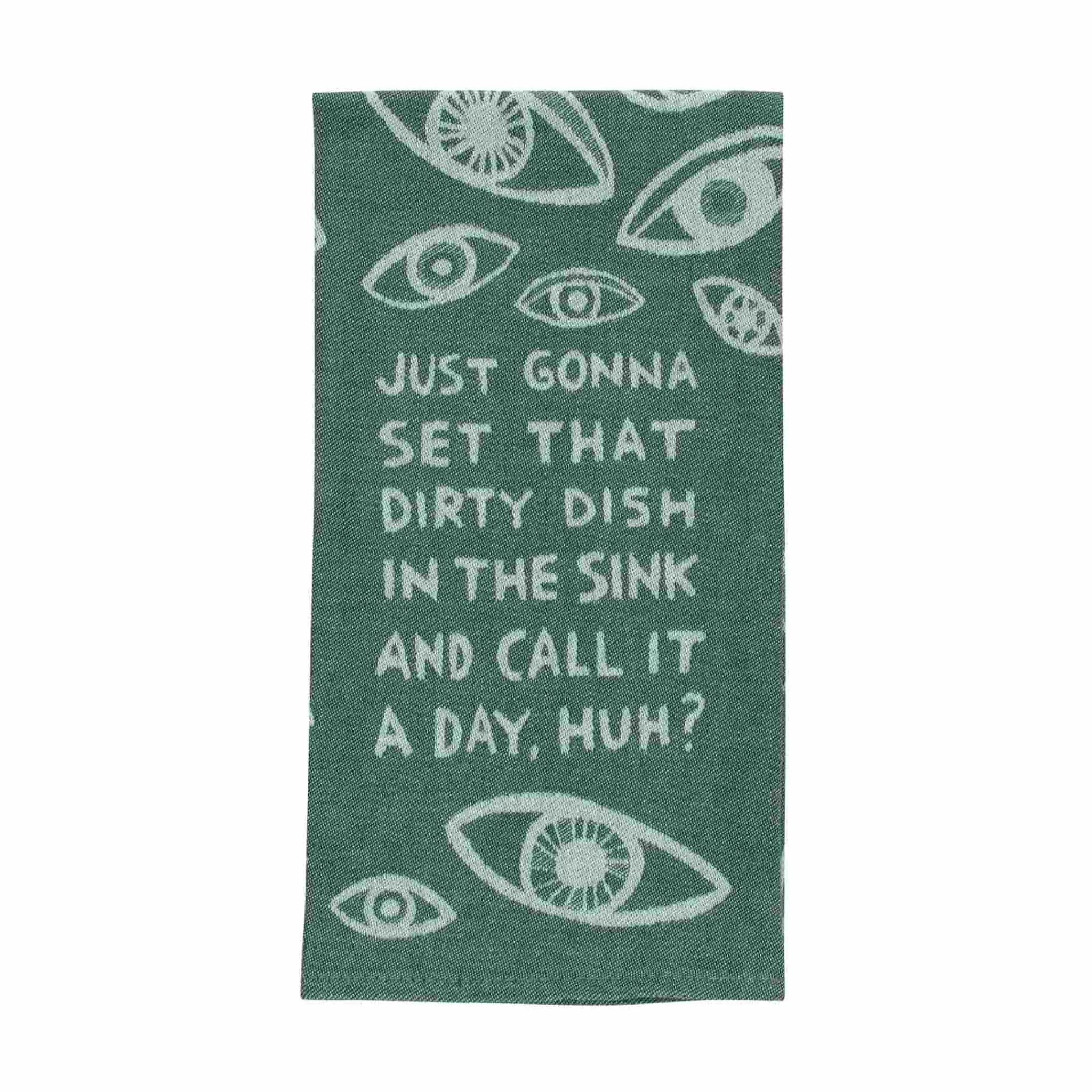 Best Dish In The Sink Cotton Jacquard Tea Towel Kitchen Textiles & Clothing