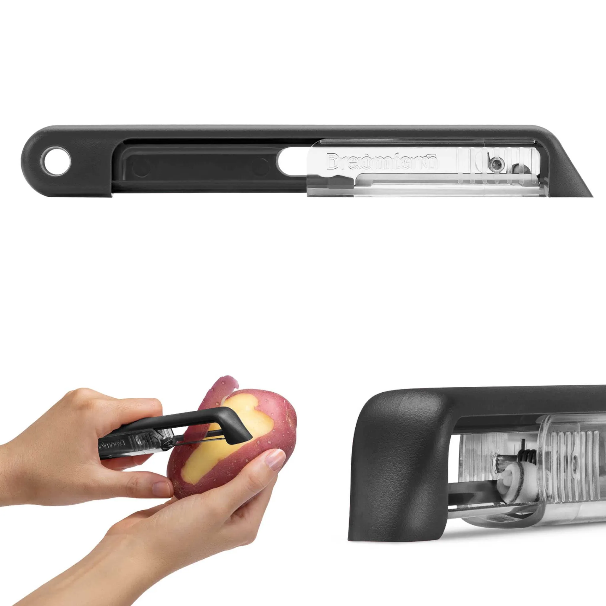 New Black Sharple Peeler Kitchen Tools & Utensils