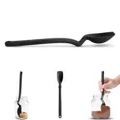 Discount Black Supoon Silicone Spoon Kitchen Tools & Utensils