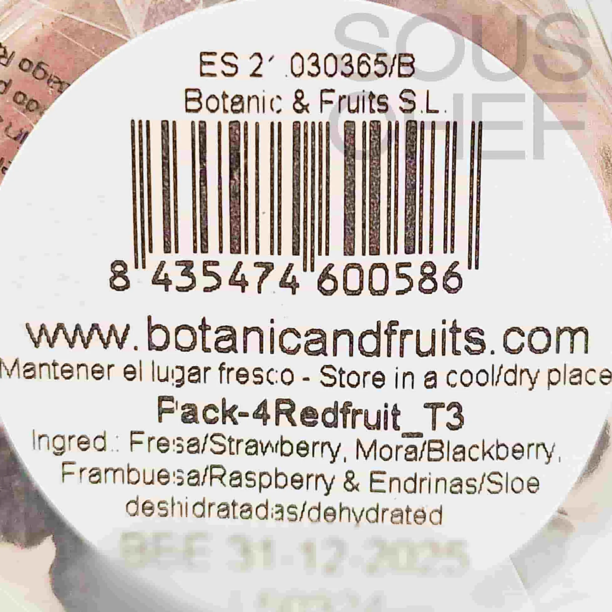 Dried Berries, 20g Ingredients Brands|Baking Ingredients