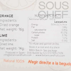 Dried Orange & Lime Slices, 30g Ingredients Brands|Baking Ingredients