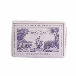 Outlet Drinking Chocolate Bar with 60% Cocoa & Bourbon Vanilla, 200g Ingredients Brands|Spanish Ingredients
