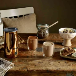 Hot Copper Cocoatiser Milk Frother & Hot Chocolate Maker Kitchen Electricals