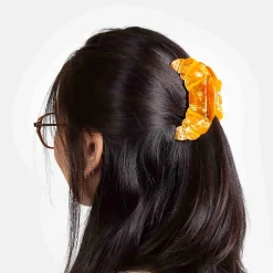 Hot Croissant Hair Claw Clip Tableware Brands