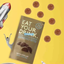 New Eat Your Drink Caffeinated Espresso Bites Jelly Sweets, 160g Chocolate & Sweets|Ingredients Brands