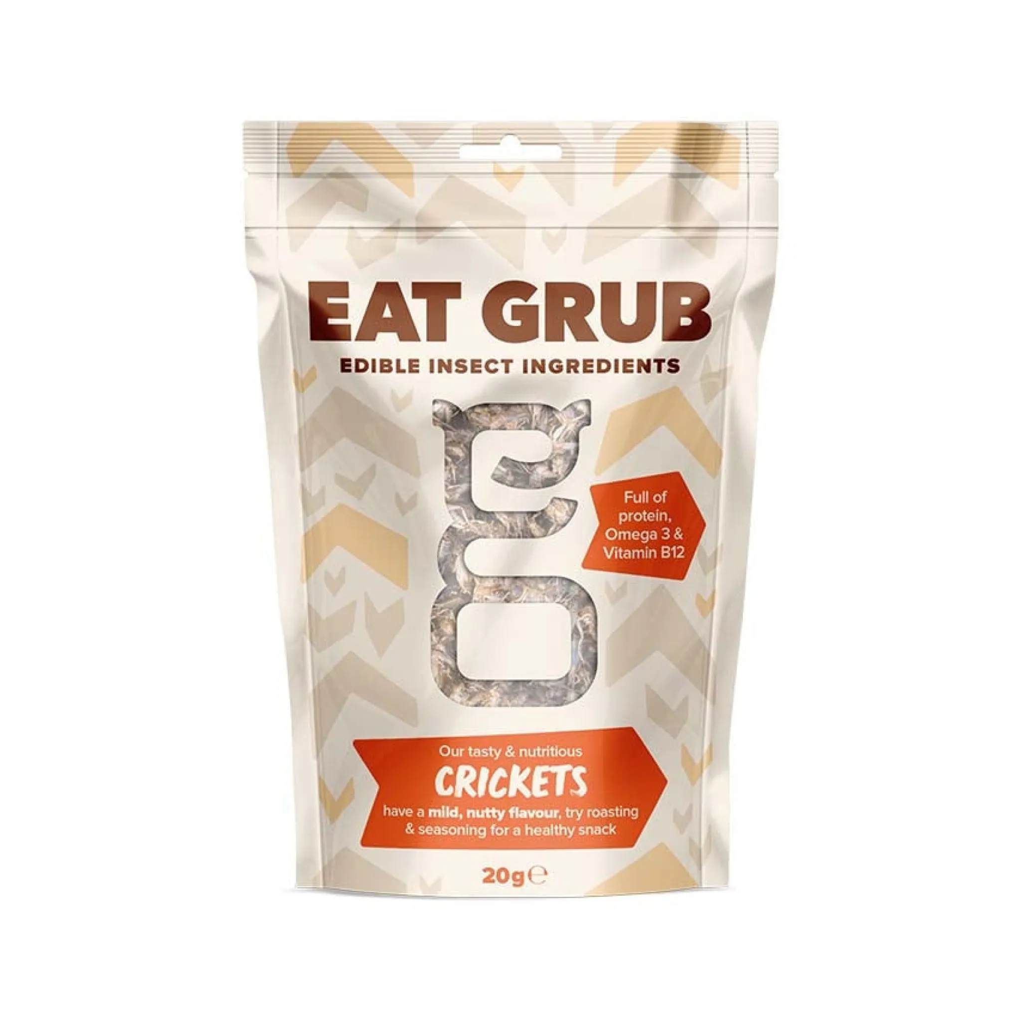 Clearance Edible Crickets, 20g Ingredients Brands|Made In The Uk
