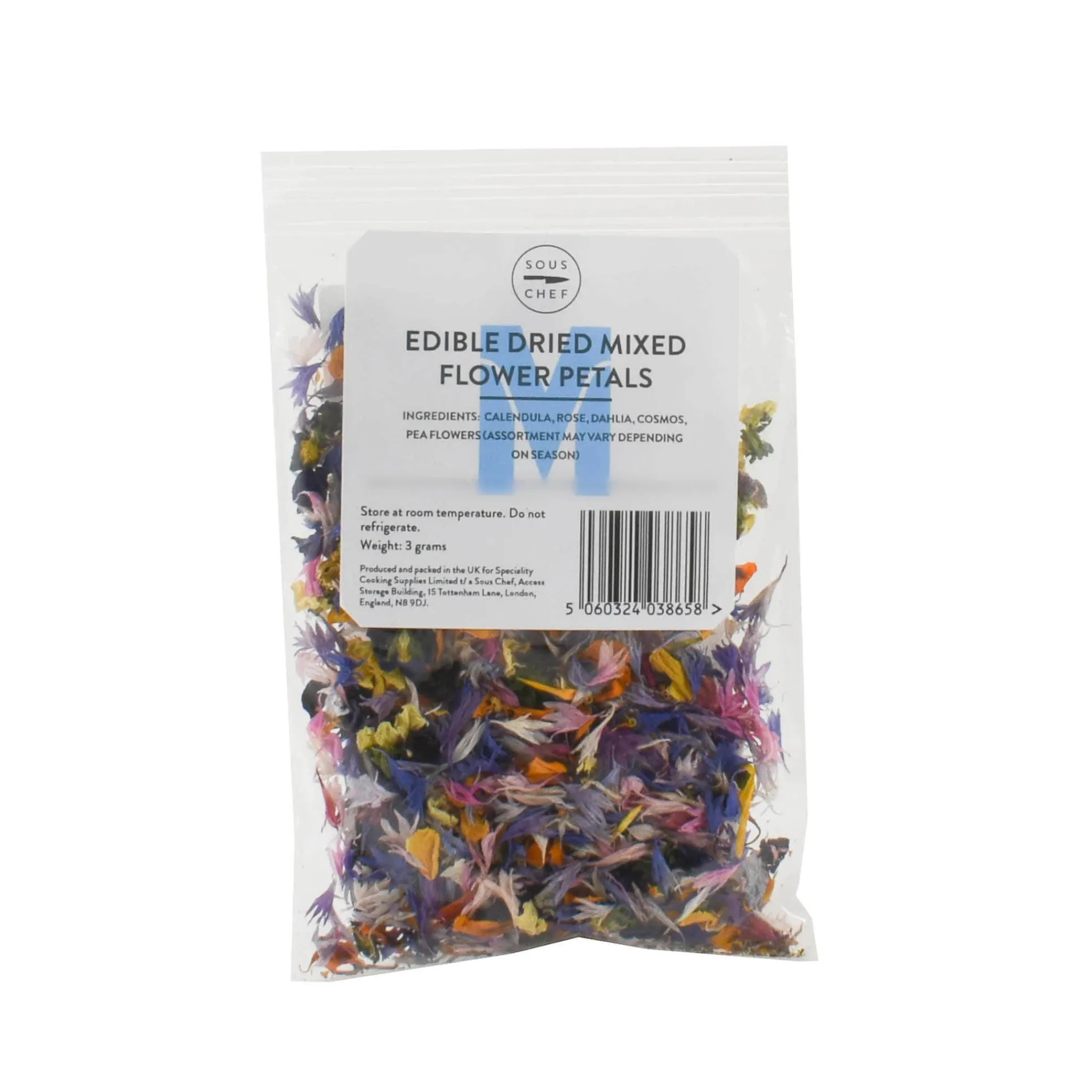 Discount Edible Dried Mixed Flower Petals, 3g Ingredients Brands|Baking Ingredients