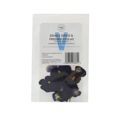 Edible Dried & Pressed Violas, 25 pieces Ingredients Brands|Baking Ingredients
